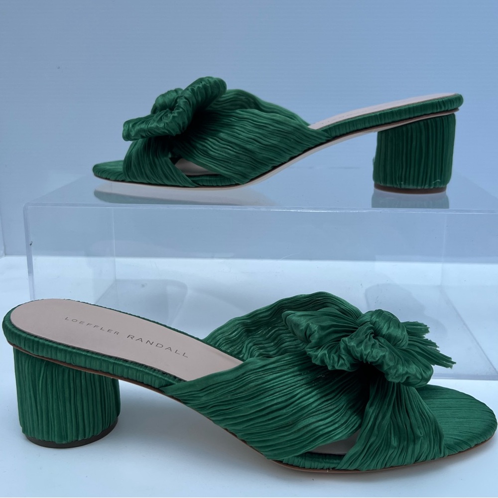 Loeffler Randall Green Women's Shoes - Picture 3 of 11